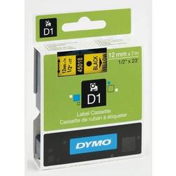 Dymo Label Cassette D1 Black on Yellow