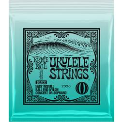 Ernie Ball Ukulele Strings Black Nylon