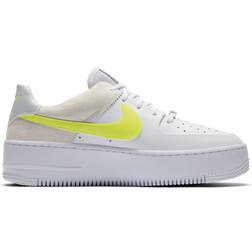 Nike Air Force 1 Sage Low W - White/Pure Platinum/Fossil/Poison Lemon