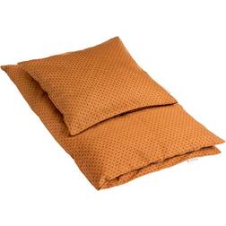 by KlipKlap Petite Bed Linen Baby Indian Diamonds Brown 70x100cm