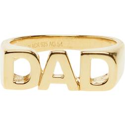 Maria Black Dad Ring - Gold