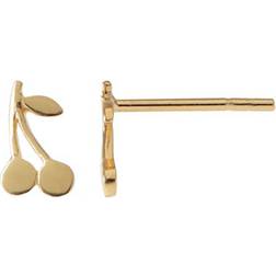 Stine A Petit Cherry Earring - Gold