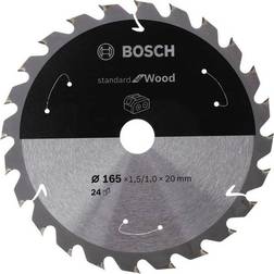 Bosch Lame de scie circulaire Standard pour bois, 184x1.6/1.1x16, 48 dents