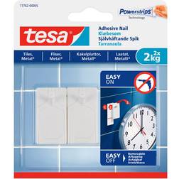 TESA 77762 Adhesive Nail Picture Hook 2pcs