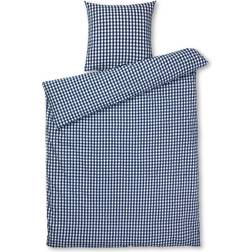 Juna Bæk & Bølge Duvet Cover Blue/White (200x140cm)