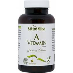 Bättre hälsa A Vitamin Green Line 100 st