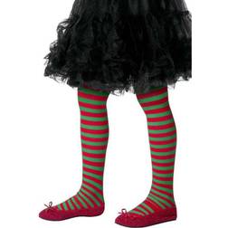 Smiffys Collants Verts Rouges pour enfant