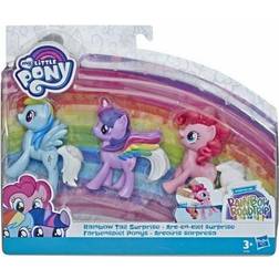 Hasbro My Little Pony Toy Rainbow Tail Surprise 3 Pack