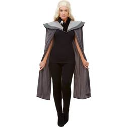 Smiffys Ladies Medieval Cape Grey