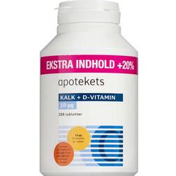 Apotekets Kalk+D-Vitamin 10µg 288 stk