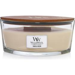 Woodwick Vanilla Bean Ellipse Bougie Parfumée 453.5g