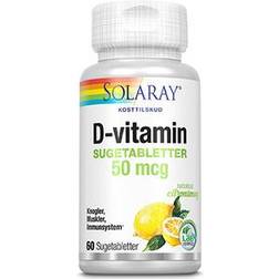 Solaray D-Vitamin 50µg 60 st