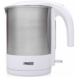 Princess 236039 Bollitore 2200W 2.7 Litri Nero-Acciaio Inox Spazzolato