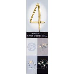 Sparkler Number 4 Gold