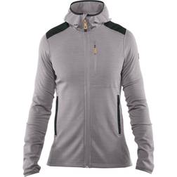 Fjällräven Keb Fleece Hoodie - Gray/Dark Gray