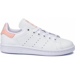 Adidas Junior Stan Smith - Cloud White/Cloud White/Glow Pink