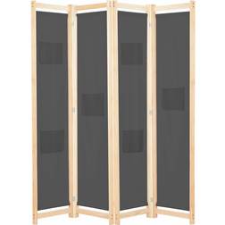vidaXL 4 Panels Rumsavdelare 170x160cm