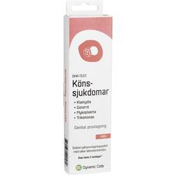 Dynamic Code DNA Test för 4 Könssjukdomar (Man) 1-pack