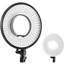 Falcon Eyes Bi-Color LED Ringlamp Dimbaar DVR-300DVC op 230V