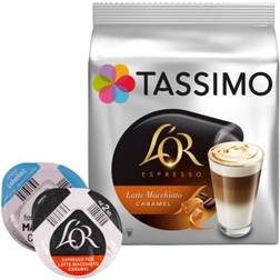 Tassimo L'Or Latte Macchiato Caramel 16stk 1pack