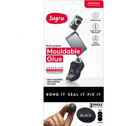 Sugru Original Formula Mouldable Glue Black 3-pack