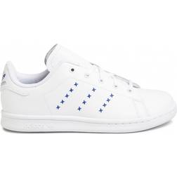 adidas Kid's Stan Smith - Cloud White/Cloud White/Team Royal Blue