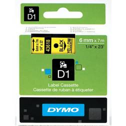 Dymo Label Cassette D1 Black on Yellow