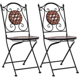 vidaXL 46714 2-pack Chaise de jardin pour repas