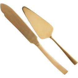 House Doctor Golden Cutlery Set 2pcs