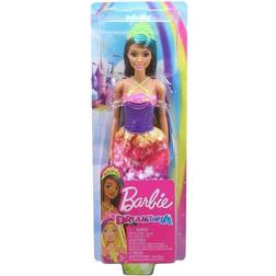 Barbie Dreamtopia Princess Doll Brunette with Blue Hairstreak