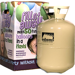Adams Helium Gas Cylinder 100 Balloon