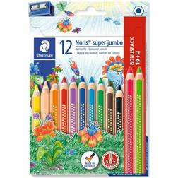 Staedtler Noris Super Jumbo Coloured Pencils 12-pack