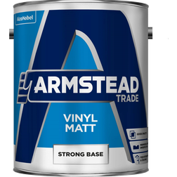 Armstead Trade Vinyl Matt Wall Paint White 10L