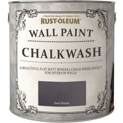 Rust-Oleum Chalkwash Vægmaling Sort 2.5L