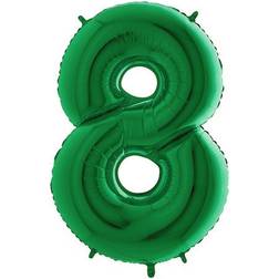 Foil Ballon Number 8 Green