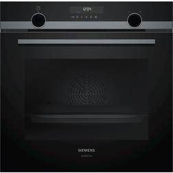 Siemens HB418G5B6/01 Stainless Steel, Black