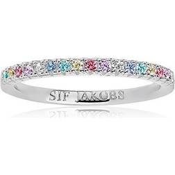 Sif Jakobs Ellera Ring - Silver/Multicolour