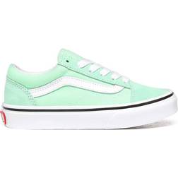 Vans Kid's Old Skool - Green Ash/True White