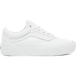 Vans Kid's Old Skool Platform - True White