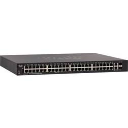 Cisco 250 Series SG250-50P Commutateur C3 48 x 10/100/1000 PoE+ 2 x Combo Gigabit Ethernet SFP Montable Sur Rack PoE+ 375 W