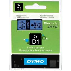 Dymo Label Cassette D1 Black on Blue