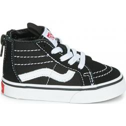 Vans Toddler SK8 Hi Zip - Black/White