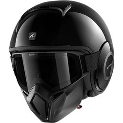 SHARK Helmets Street, Black Unisex, Voksen