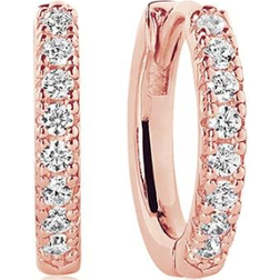 Sif Jakobs Ellera Earrings - Rose Gold/White