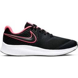 Nike Star Runner 2 GS - Black/Black/White/Sunset Pulse