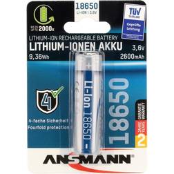 Ansmann 18650 2600mAh Compatible