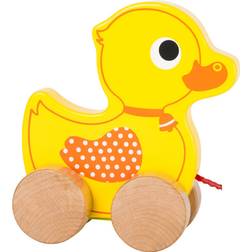 Small Foot Pull Along Animal Duck 11013