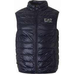 Emporio Armani Quilted Gilet - Blue