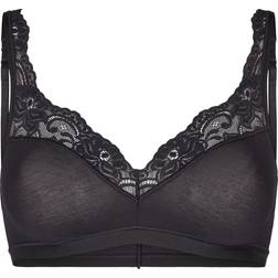 Sloggi Romance Bralette Bra - Sort