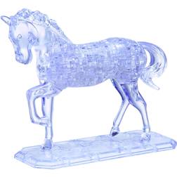 Hcm-Kinzel Crystal Puzzle Horse Transparent 100 Bitar